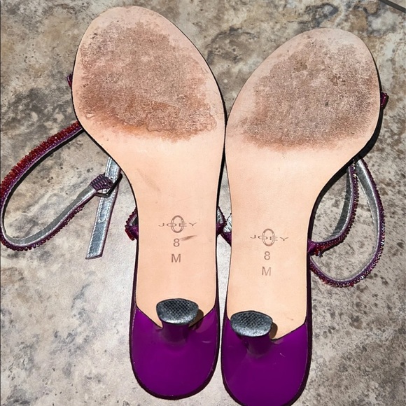Joey Pink beaded strappy Sandal … great condition no beads missing… size 8 - Picture 4 of 5